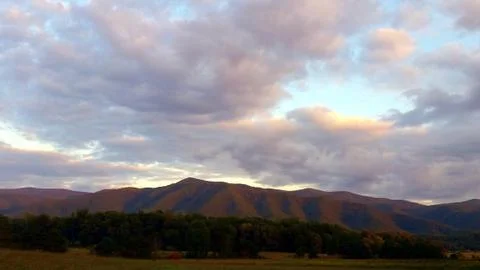 Dramatic Mountain Clouds (3) Foto stock