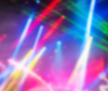 Dramatic multicolored lights vector background Illustrazione stock