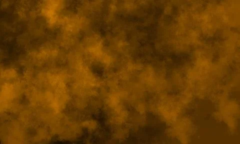 Dramatic Orange Cloud Texture Background With Moody Grunge Atmosphere Stock Photos