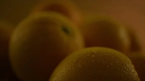 Dramatic Oranges rack focus 스톡 동영상 47684883