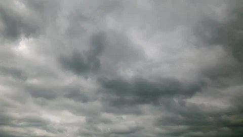 Dramatic Overcast Skies Featuring a Textured Cloudscape for a Unique Atmosphere Stock Photos