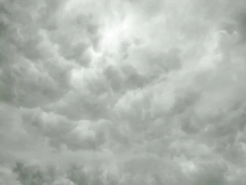 Dramatic Overcast Sky with Breaking Light Stock Photos
