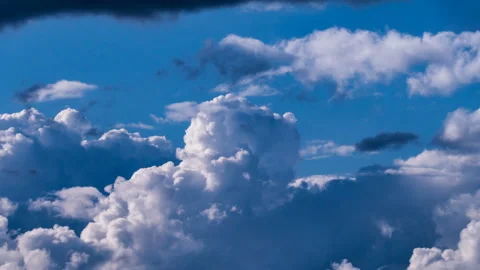 Dramatic overcast Sky with Clouds. Video stock 90167833