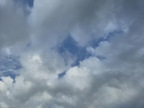 Dramatic overcast sky clouds 写真素材