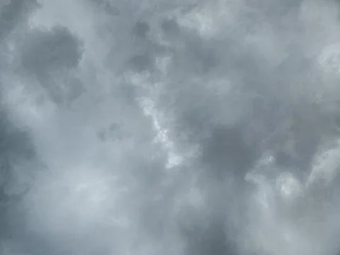 Dramatic Overcast Sky with Heavy Clouds Stock Photos