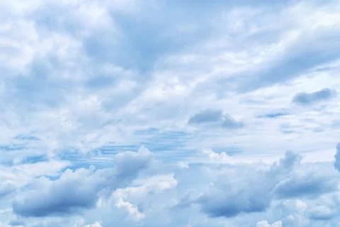 Dramatic overcast in the sky Foto stock