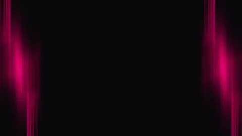 Dramatic pink neon lights on dark background for modern design Stock Illustration