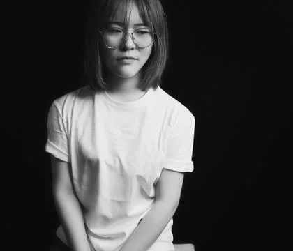 Dramatic portrait Stock Photos