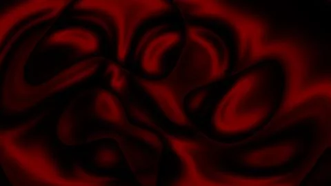 Dramatic red abstract background with swirling shapes Stock Illustration