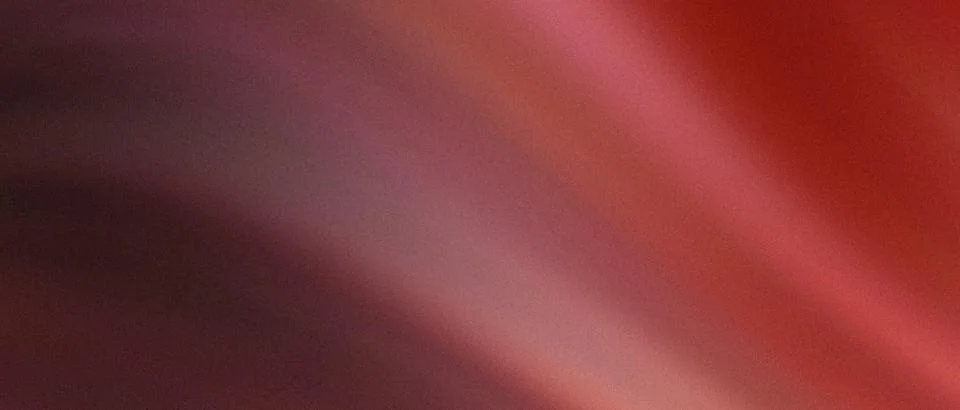 Dramatic red and deep purple grainy gradient with diagonal light leaks. Illustrazione stock
