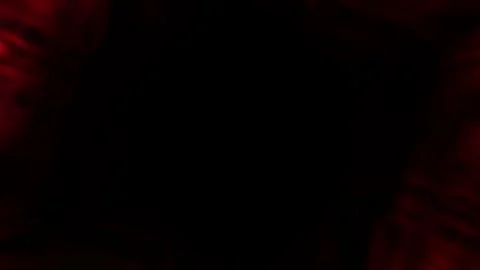 Dramatic red smoke background with black center Stock Footage 332866653
