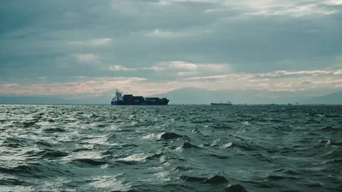 Dramatic sea. Stock Footage 198736628