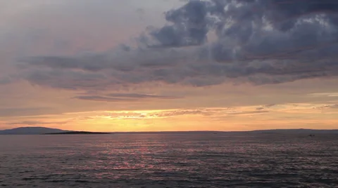 Dramatic Seascape 2 Stock Footage 31910952