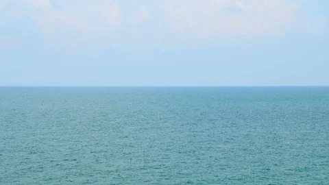 Dramatic seascape view from koh sichang, chon buri, thailand, HD video Stock-Footage 92568700