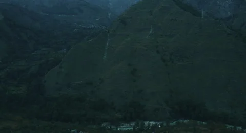 Dramatic shot of the mysterious Himalayas Stock Footage 164711321