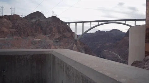 Dramatic Shot of Tillman Memorial Bridge Stock Footage 83221163