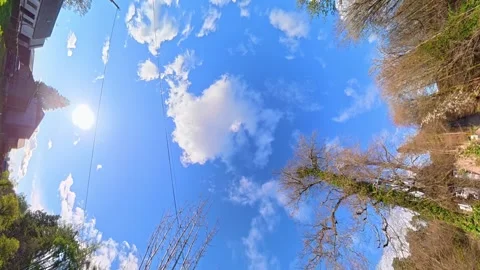 Dramatic Sky and Clouds During Long United Kingdom Travel Stock Footage 333723157