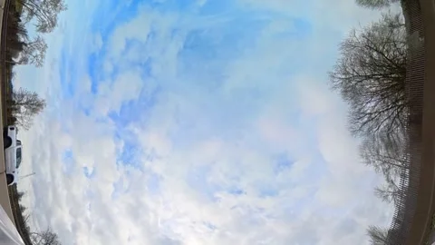 Dramatic Sky and Clouds over United Kingdom Stock Footage 337789273