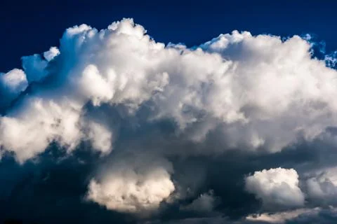 Dramatic sky and clouds at sunset Foto stock