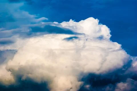 Dramatic sky and clouds at sunset Stock Photos