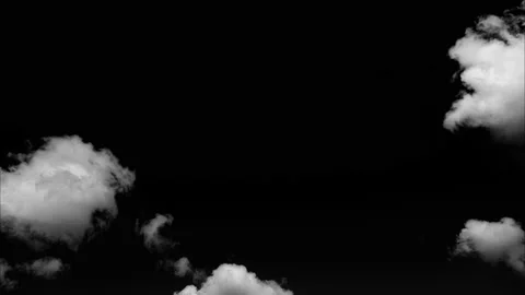 Dramatic sky and clouds timelapse. 4k resolution video. Puffy fluffy white Stock Footage 186788347