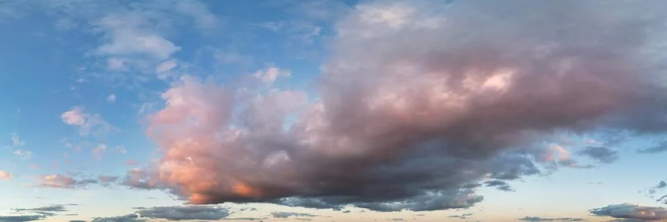 Dramatic Sky and Rain Clouds over City of England UK Stock Photos