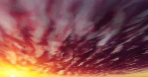 Dramatic sky with beautiful gradient 3d render Stock Illustration