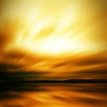 Dramatic sky blur Stock Illustration