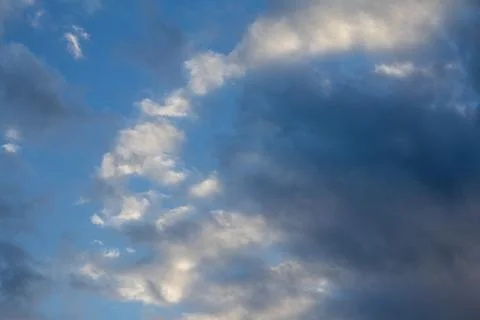 Dramatic Sky with Clouds Foto stock