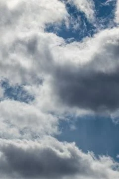 Dramatic sky clouds view texture background Photos