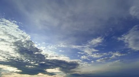 Dramatic Sky with Dynamic Cloud Formations Awe-Inspiring Atmospheric Beauty for Stock Photos