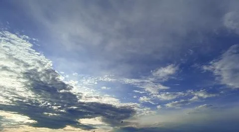 Dramatic Sky with Dynamic Cloud Formations Awe-Inspiring Atmospheric Beauty.. Stock Photos
