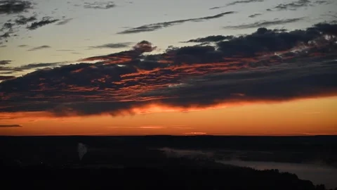 Dramatic sky. Stock Footage 296015697