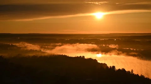 Dramatic sky. Stock Footage 296015796
