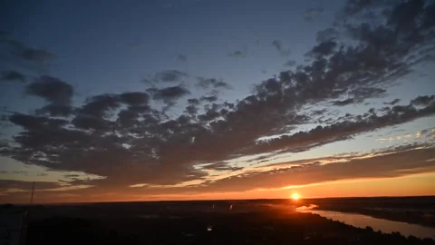 Dramatic sky. Stock Footage 296016018