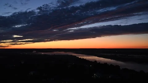 Dramatic sky. Stock Footage 296016073