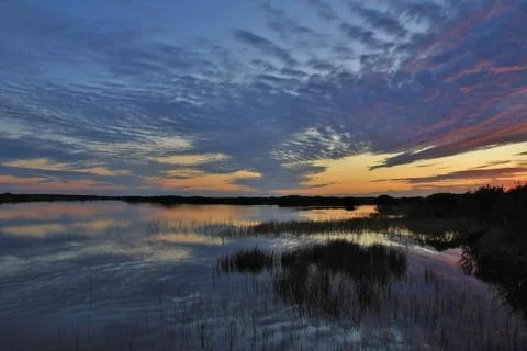 Dramatic sky at Gronnestrand. Stock Photos