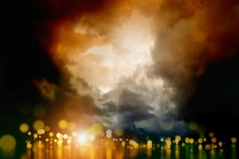 Dramatic sky イラスト素材