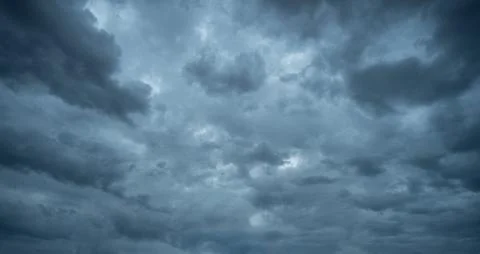 Dramatic sky just before the storm Stock Photos