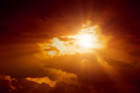 Dramatic sky Stock Photos