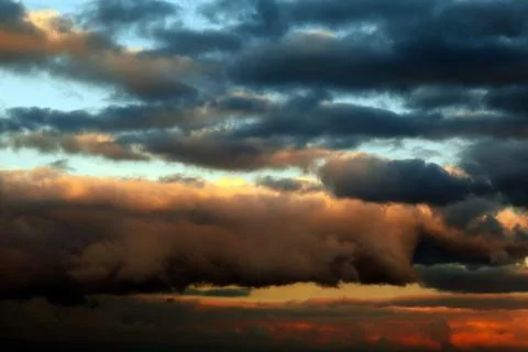 Dramatic sky Stock Photos