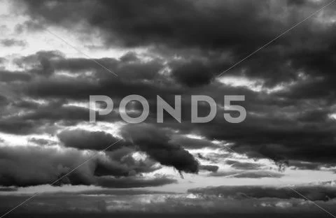 Dramatic sky Stock Photos