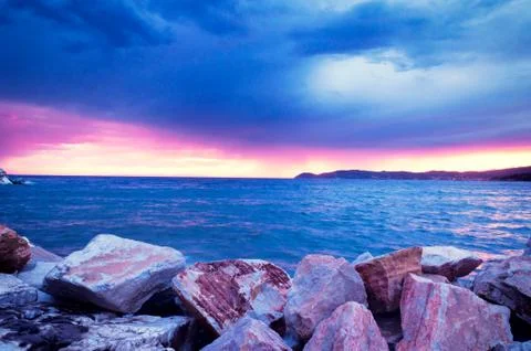 Dramatic sky Stock Photos