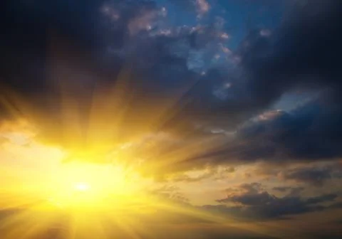 Dramatic sky Stock Photos