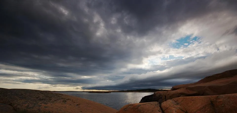 Dramatic sky Stock Photos
