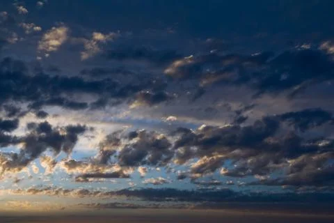 Dramatic sky Foto stock