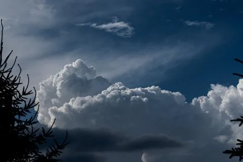 Dramatic sky Stock-Fotos