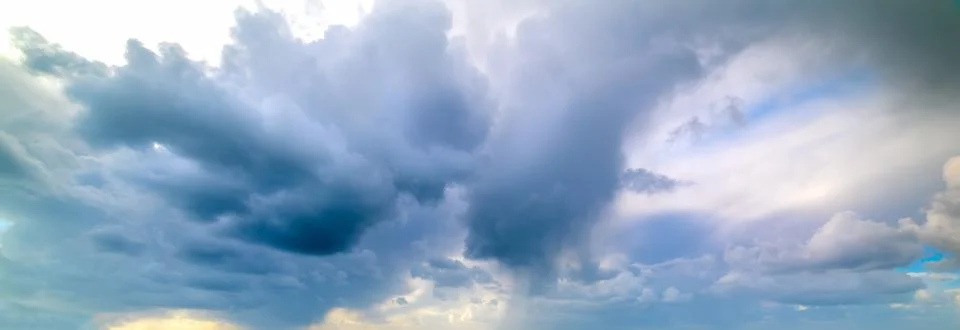 Dramatic sky in Sardinia at sunset Stock Photos