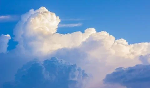 Dramatic sky with stormy clouds Stock Photos