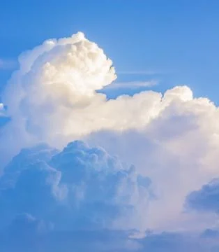 Dramatic sky with stormy clouds Stock Photos